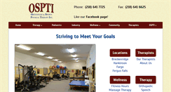 Desktop Screenshot of ospti.net